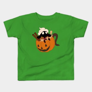 Pup-kin Spice Latte Kids T-Shirt